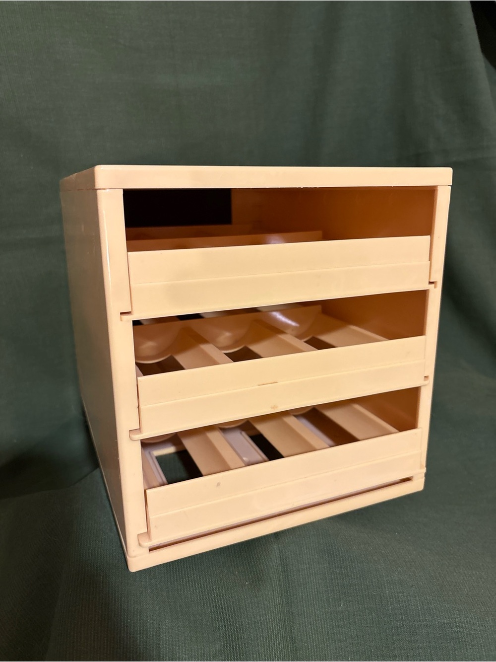 1980’s Spice Stack Rack Organizer with Original Labels Instructions